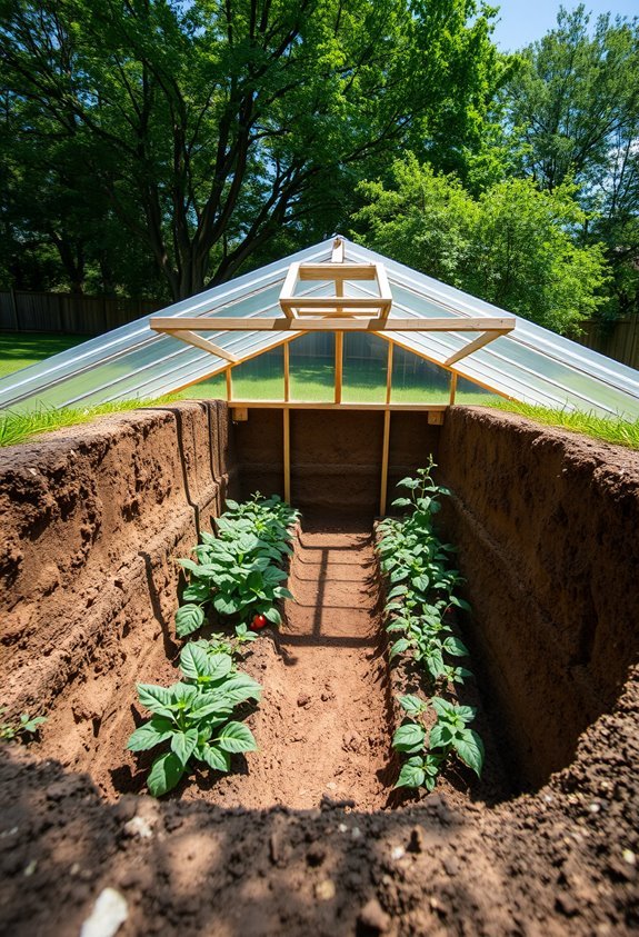 underground greenhouse energy efficiency