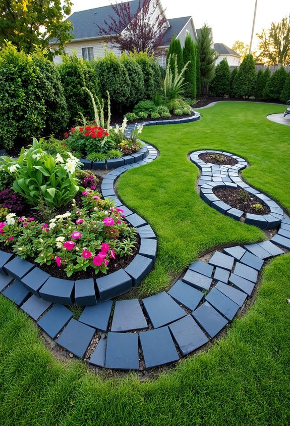 unique dark slate patterns