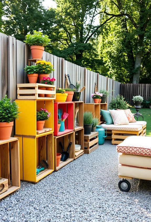 versatile rustic storage solutions