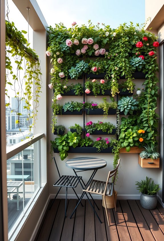vertical garden space saving solutions