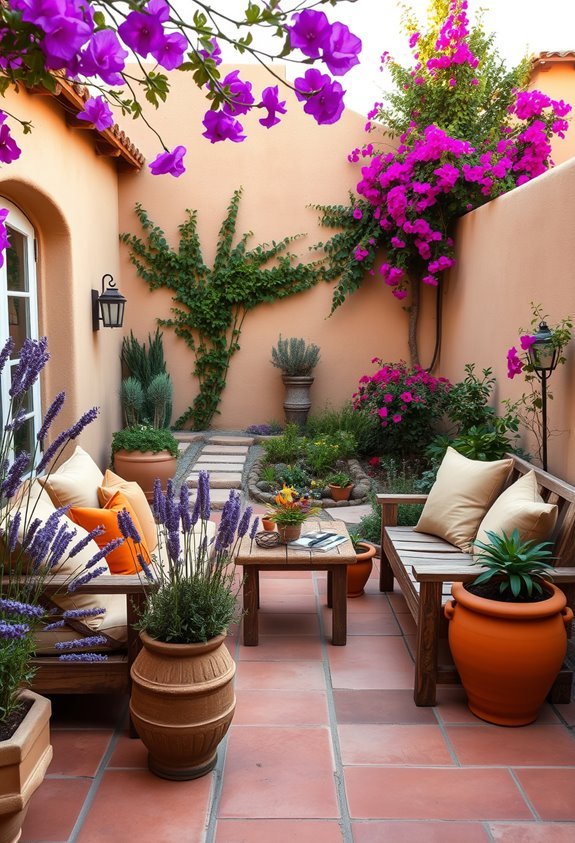 warm earth tones palette