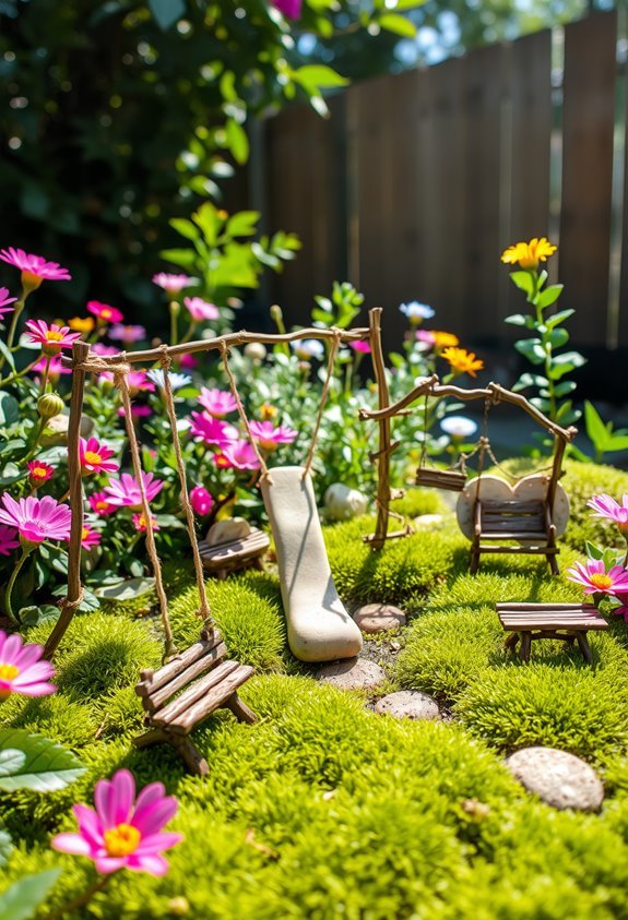 whimsical fairy playground equipment