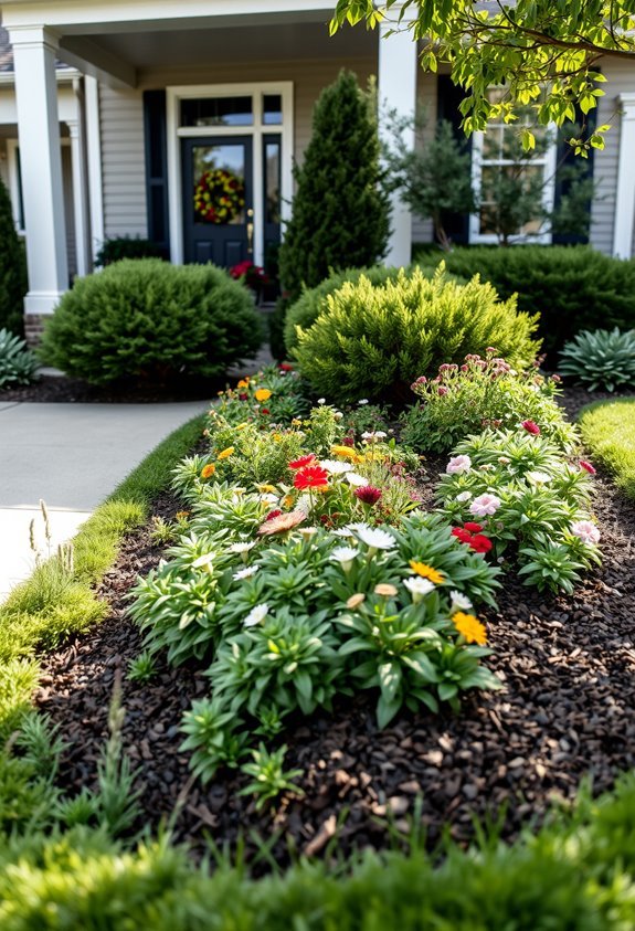 year round colorful curb appeal