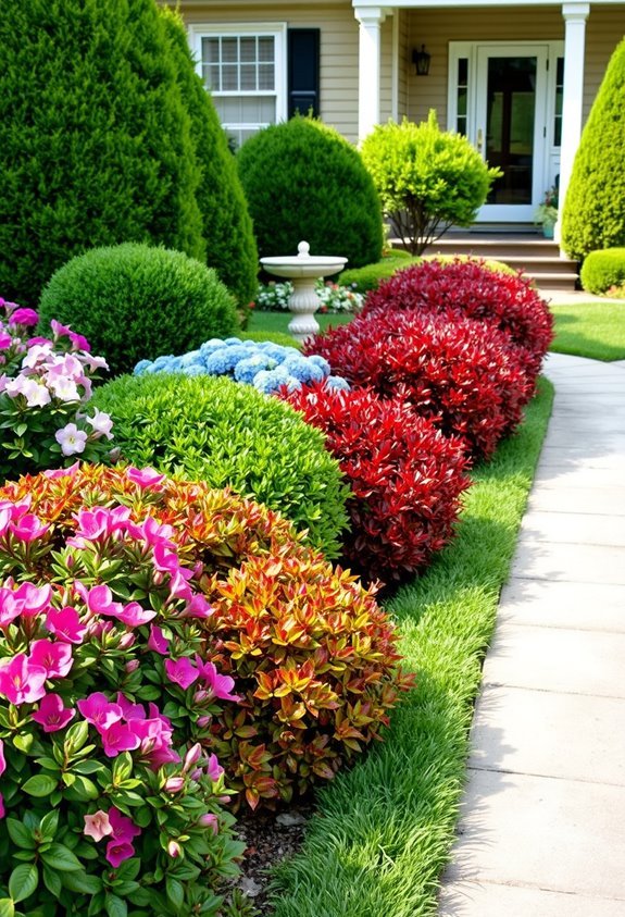 year round garden color showcase